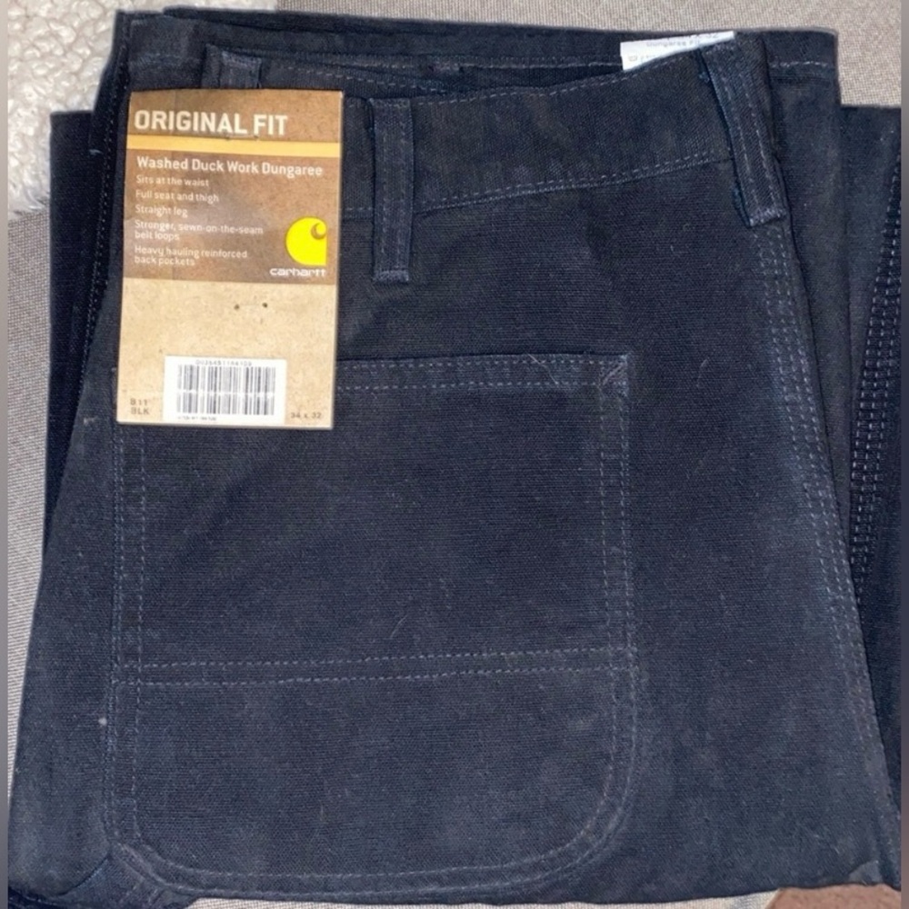 New Carhartt black work pants